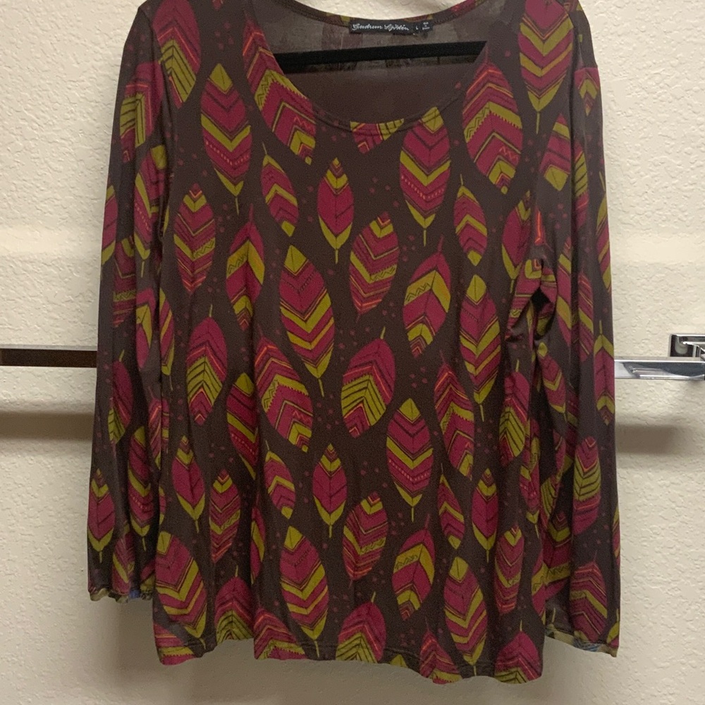 Gudrun Sjoden rayon top